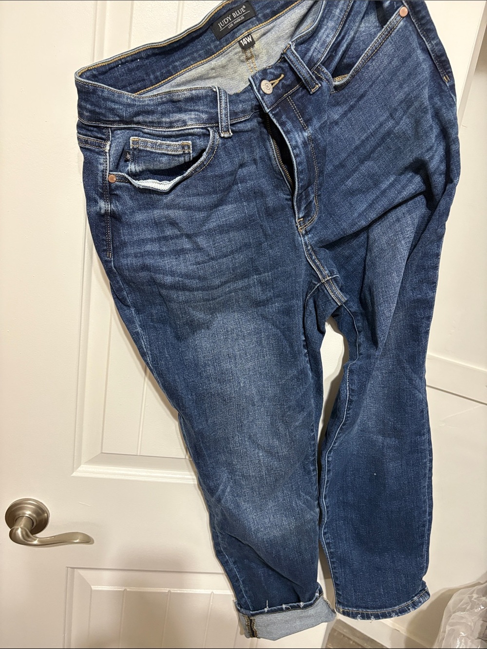 Judy Blue Men's Indigo Slim Straight Jeans